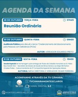 Agenda com audiência e homenagem ao secretário de Estado de Saúde 