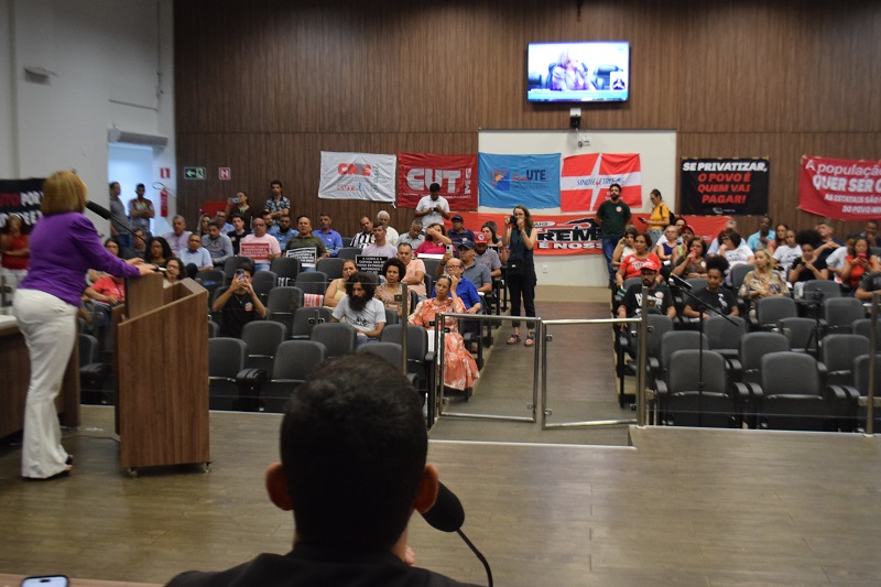 Audiência debate PEC que prevê a privatização das empresas de Minas Gerais