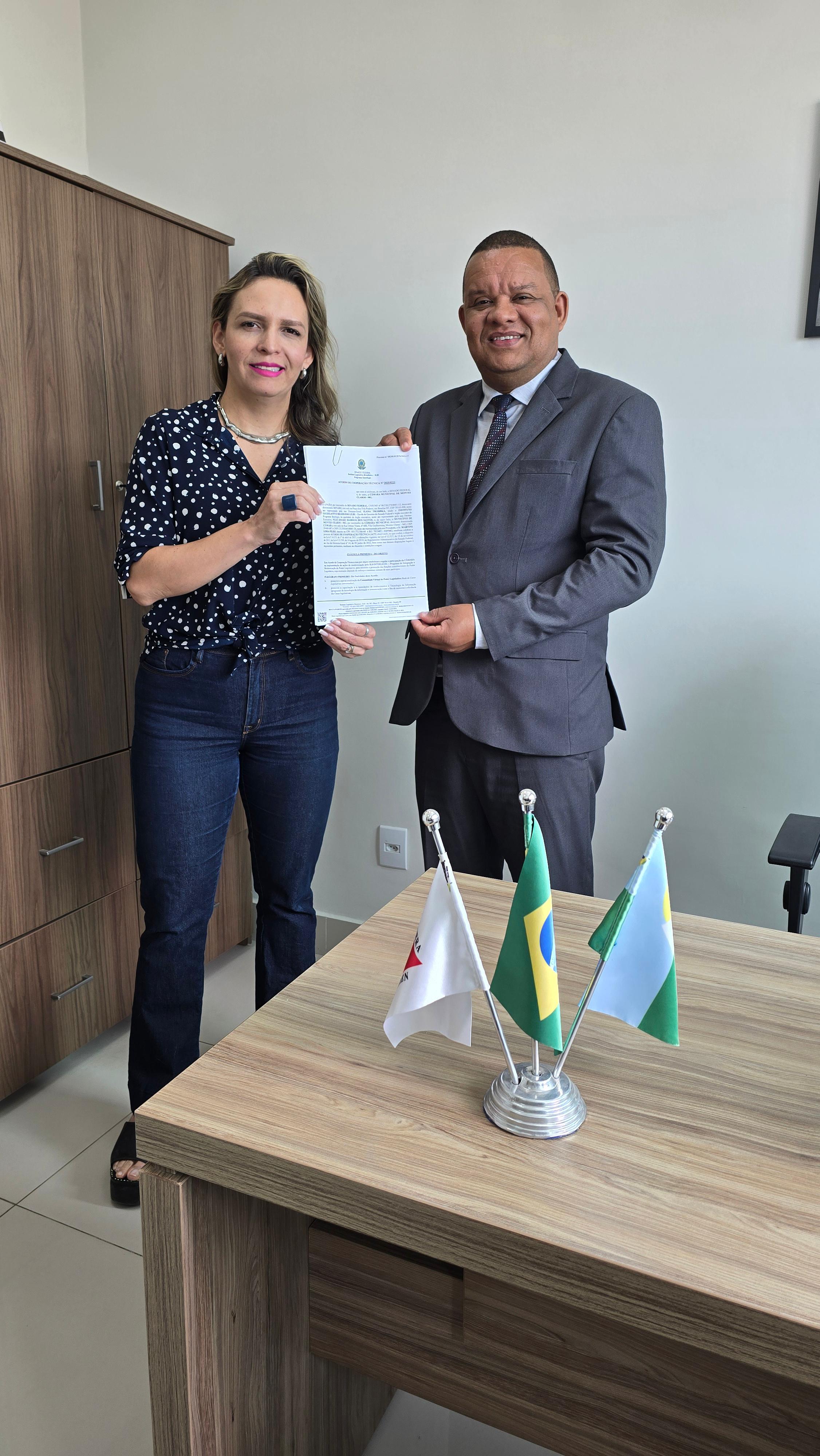 Câmara firma Acordo de Cooperação Técnica com o Senado