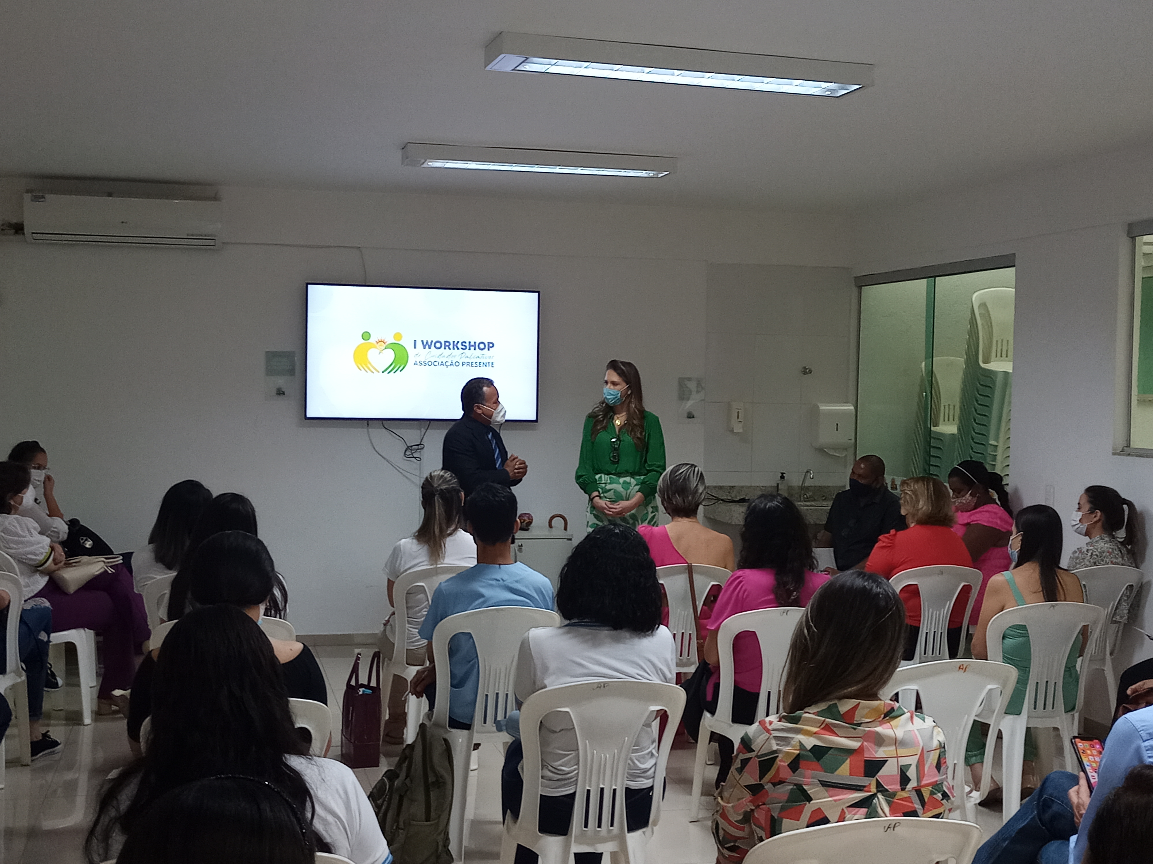 Câmara Municipal na comemoração ao Dia Mundial de Cuidados Paliativos.