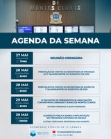Câmara promove semana com audiências públicas e reunião especial 