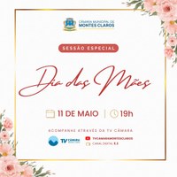 Câmara realiza sessão especial em homenagem ao Dia das Mães