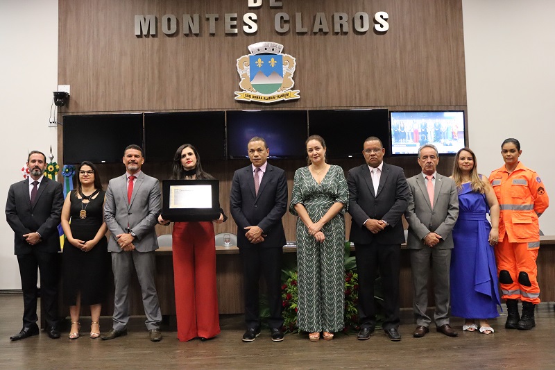 Delegacia da Mulher recebe homenagem da Câmara de Montes Claros