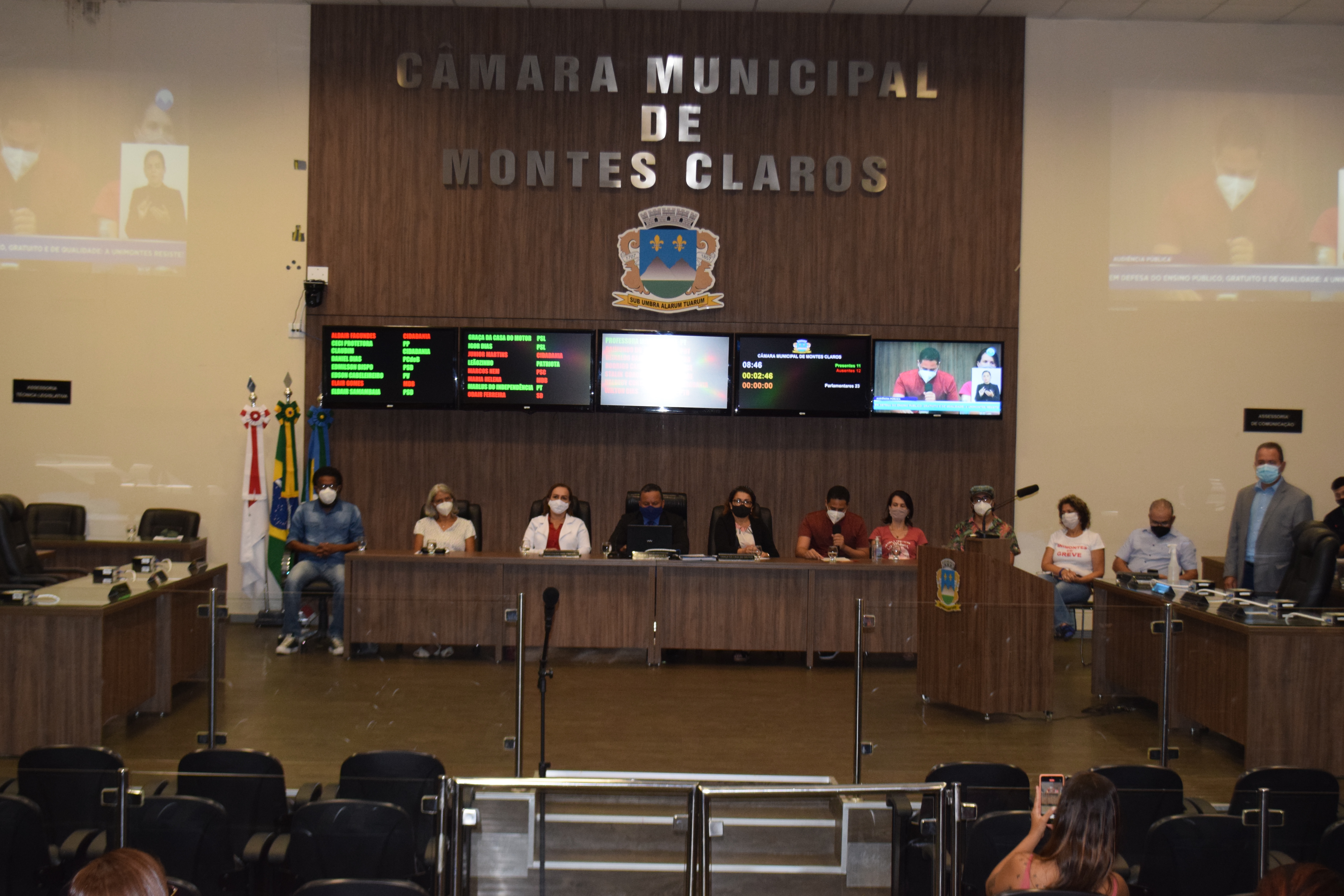 Educação pública em debate na Câmara de Vereadores