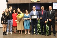 Helder Leone recebe título de cidadão honorário de Montes Claros