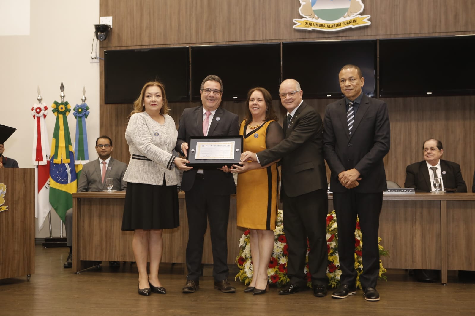 Legislativo municipal homenageia curso de Ciência Contábeis da Unimontes