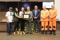 Parque Lapa Grande recebe Placa Alferes José Lopes de Carvalho