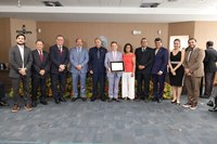 Presidente do TJMG recebe título de Cidadão Honorário de Montes Claros