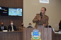 Tenente-coronel Giovane Rodrigues recebe título de Cidadão Benemérito de Montes Claros